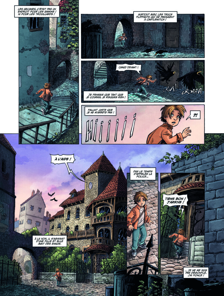 Page 5 du T1 de Castlewitch