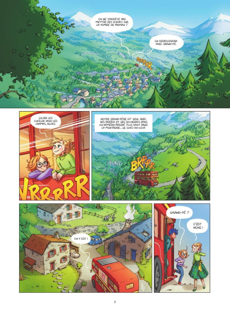 Page 8 du T4 du Grimoire d'Elfie