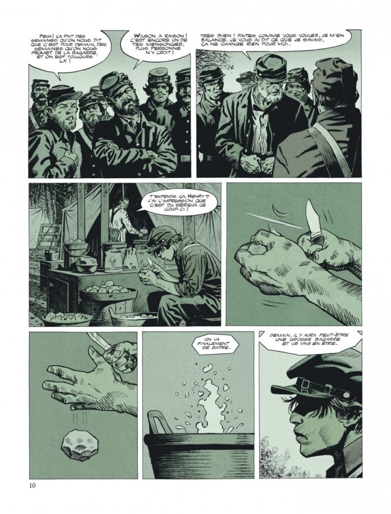 Page 10 de l'album Le Combat d'Henry Fleming
