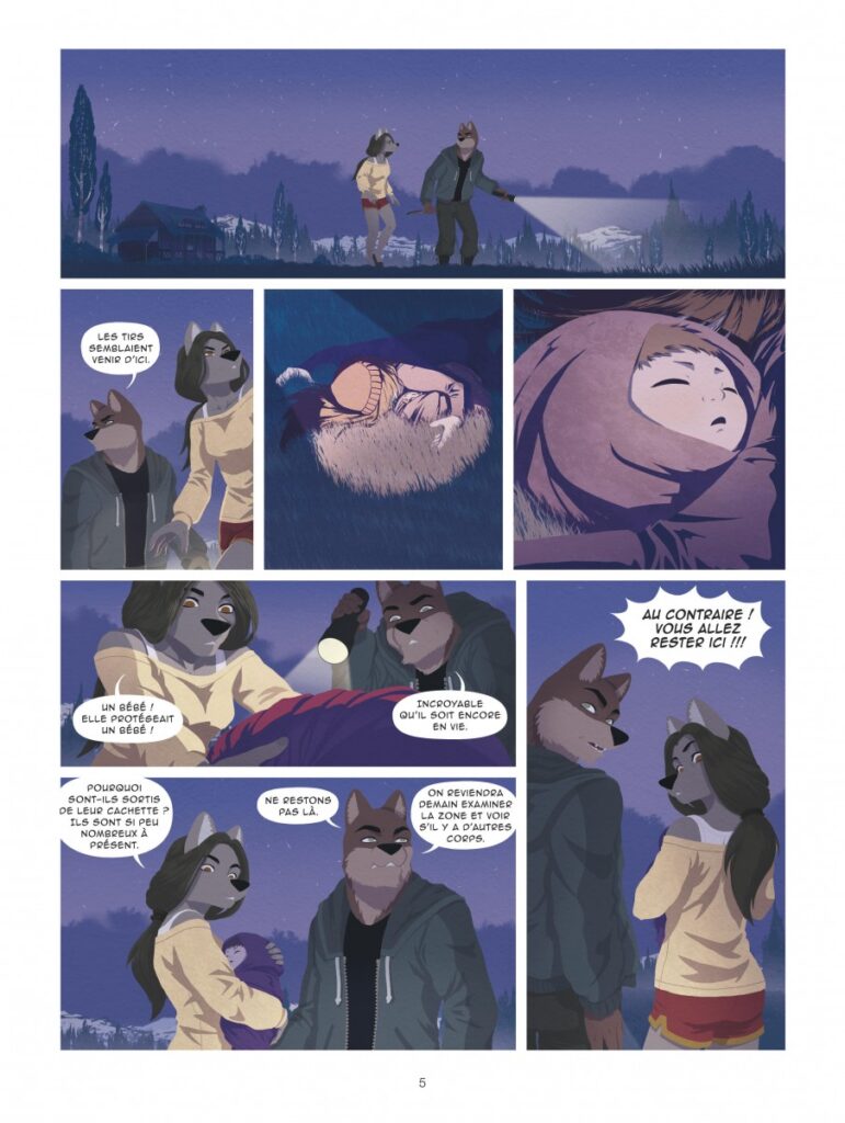 Page 5 du tome 1 de Jungle Book