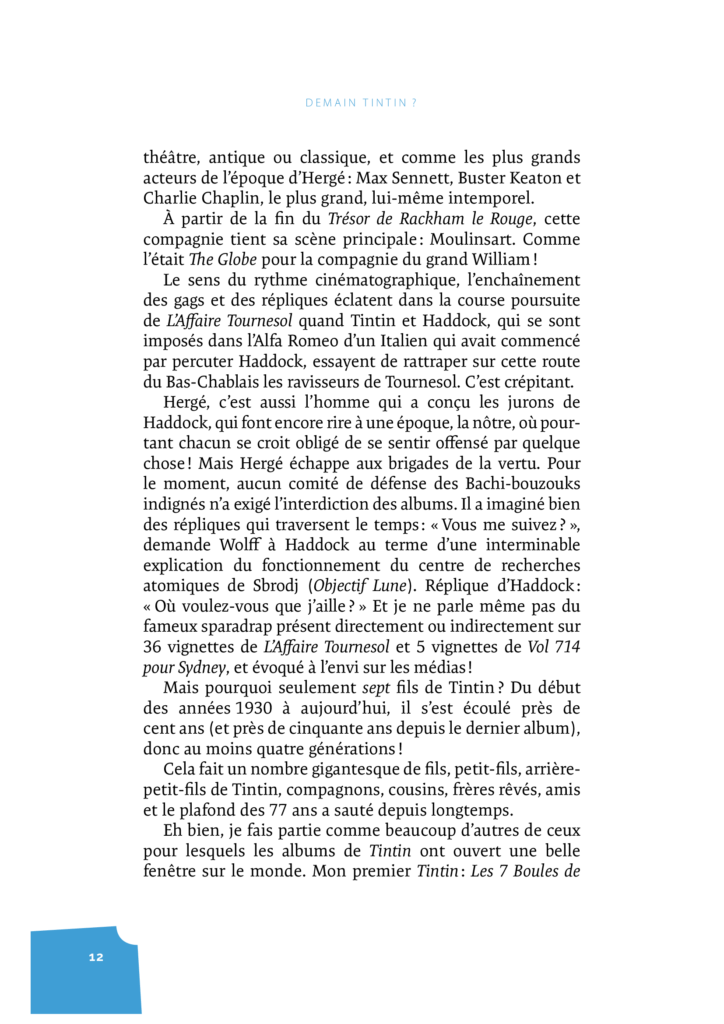 Page 2 de la préface écrite par Hubert Védrine
