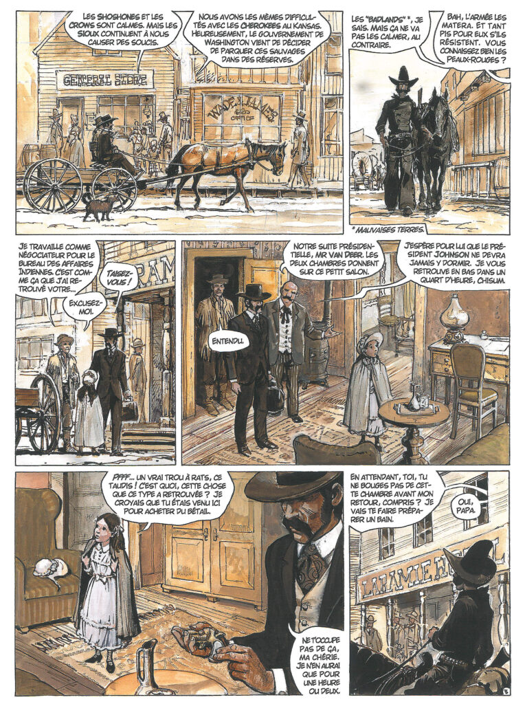 Planche 3 de l'album Western