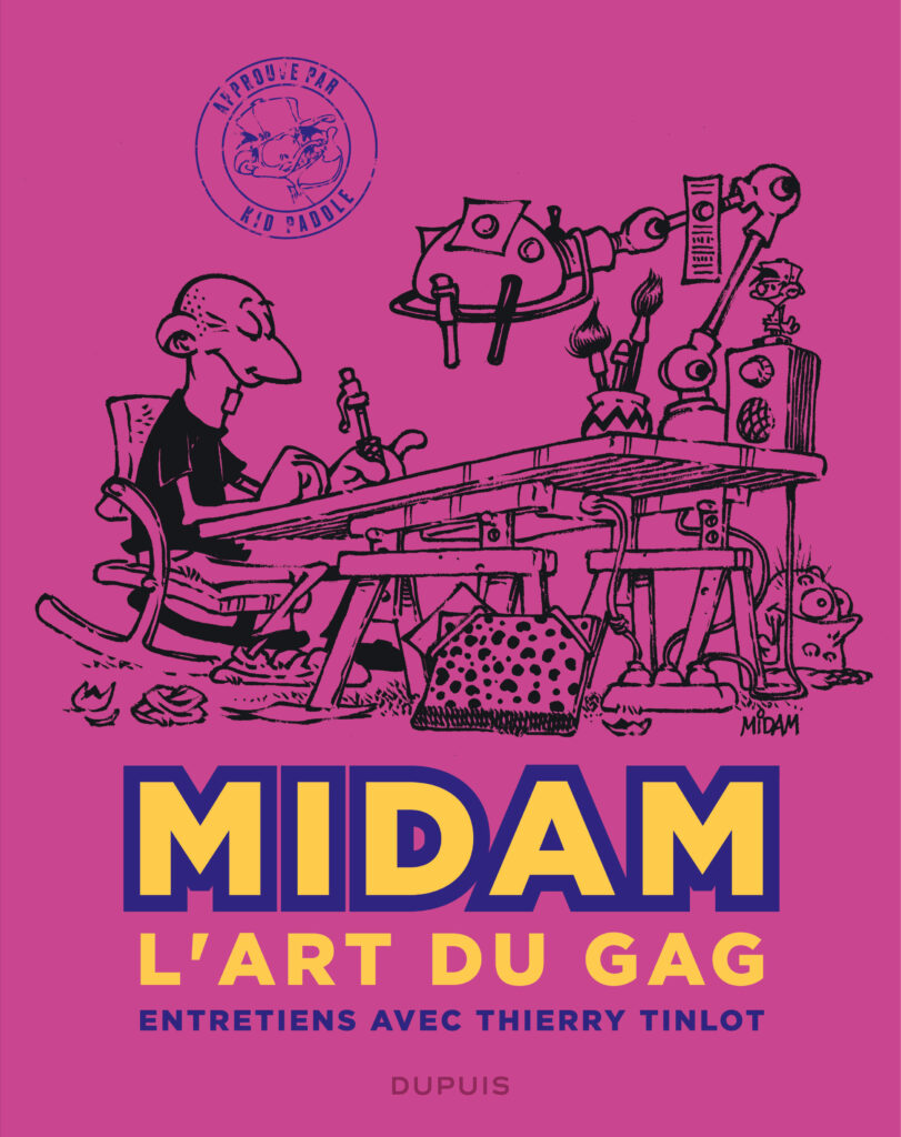 Couverture de l'album Midam - L'Art du gag