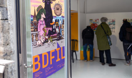 Les amis de la BD en visite à BDFil, Lausanne