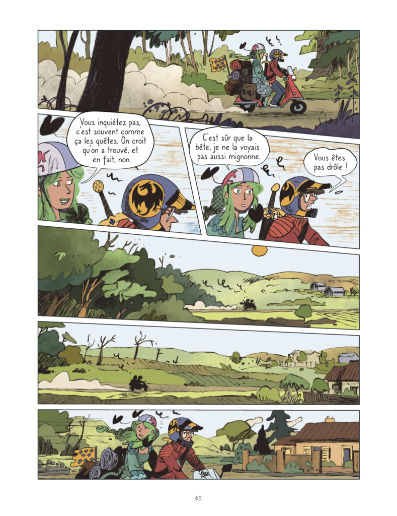 Page 65 du T1 de La Quête
