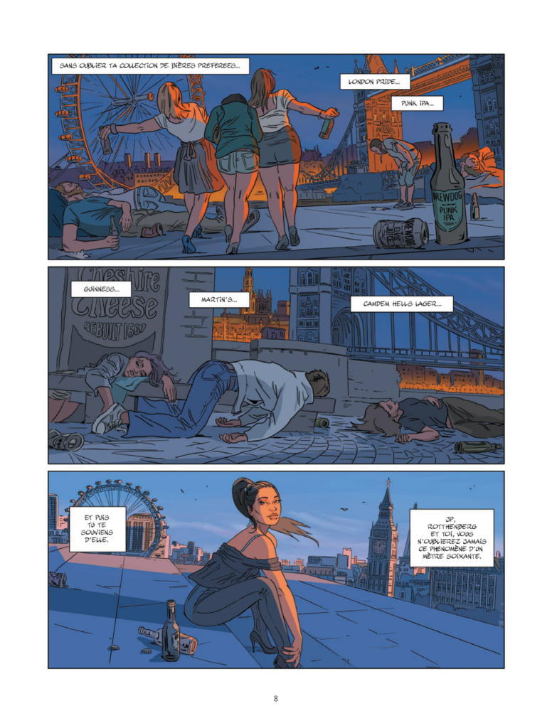 Page 8 du T1 de Zoé Carrington