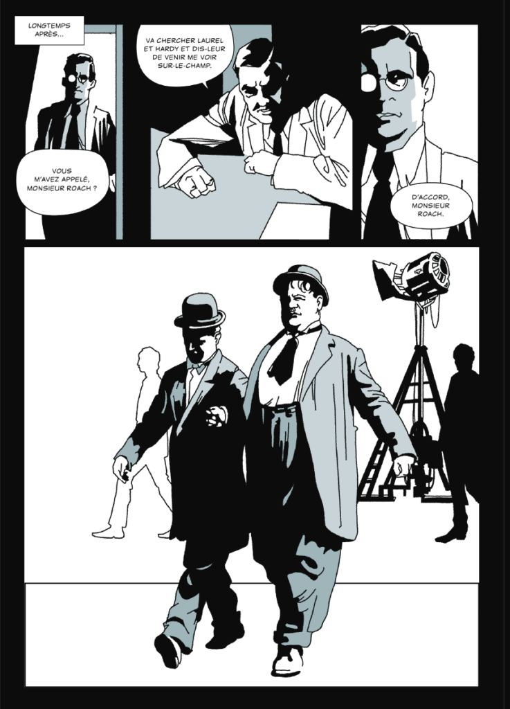 Page 1 de l'album Laurel et Hardy
