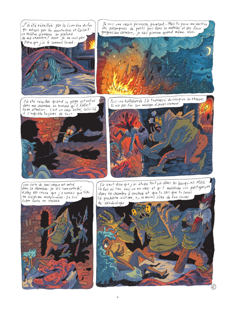 Page 6 de l'album Reines et dragons