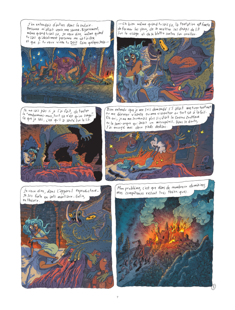 Page 7 de l'album Reines et dragons