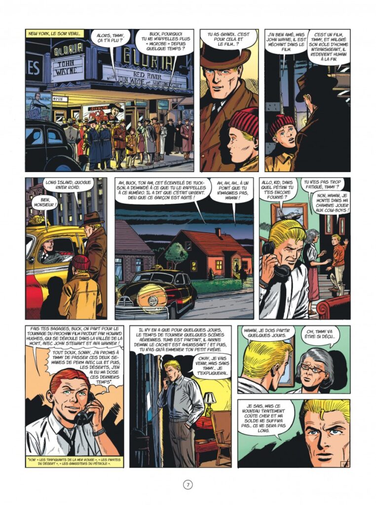 Page 7 du T11 de Buck Danny Classic