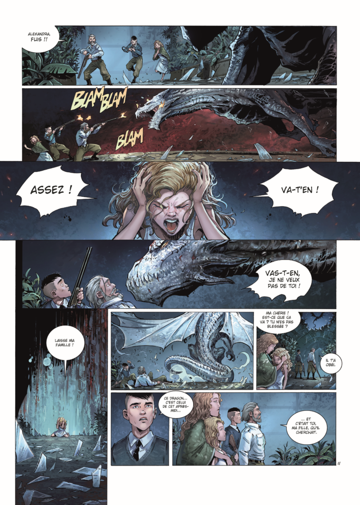 Page 13 du T1 de Guerres et Dragons