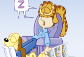 Garfield tome 77, Le repos du greffier