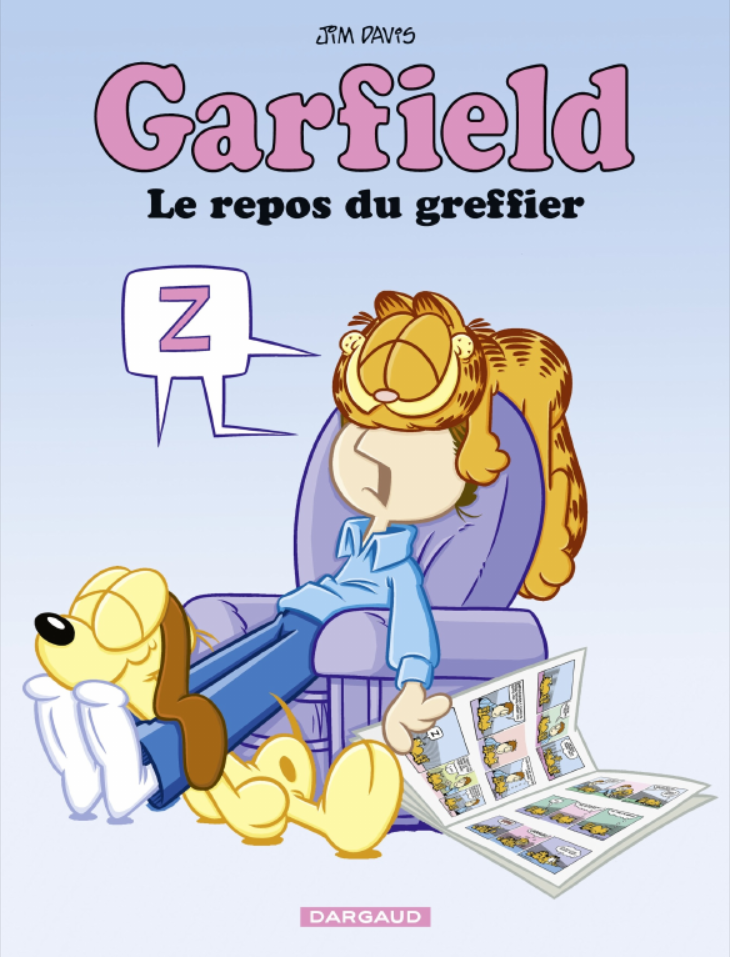 Garfield Le repos du greffier couverture