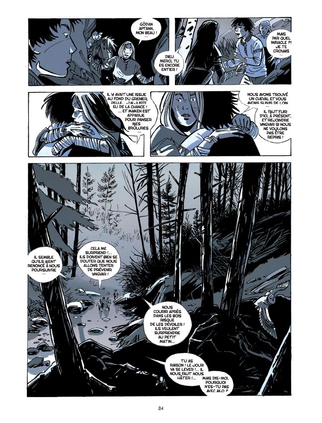 Page 84 du tome 2 de la série La Saga de Pelle 