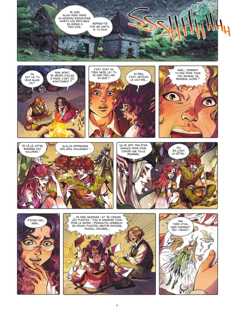 Page 9 de l'album Le Trésor des reines