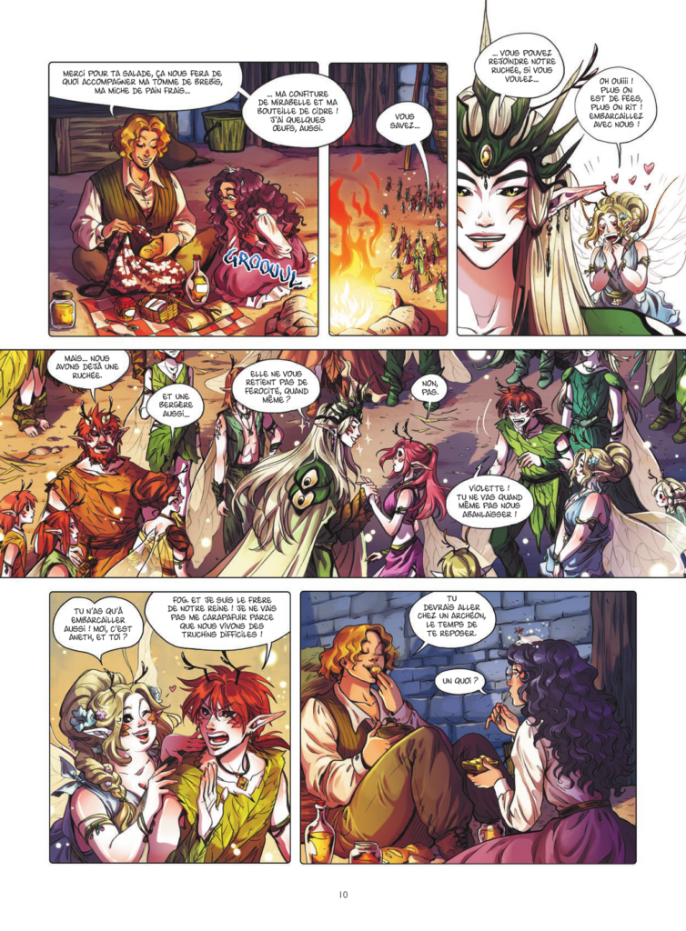 Page 10 de l'album Le Trésor des reines