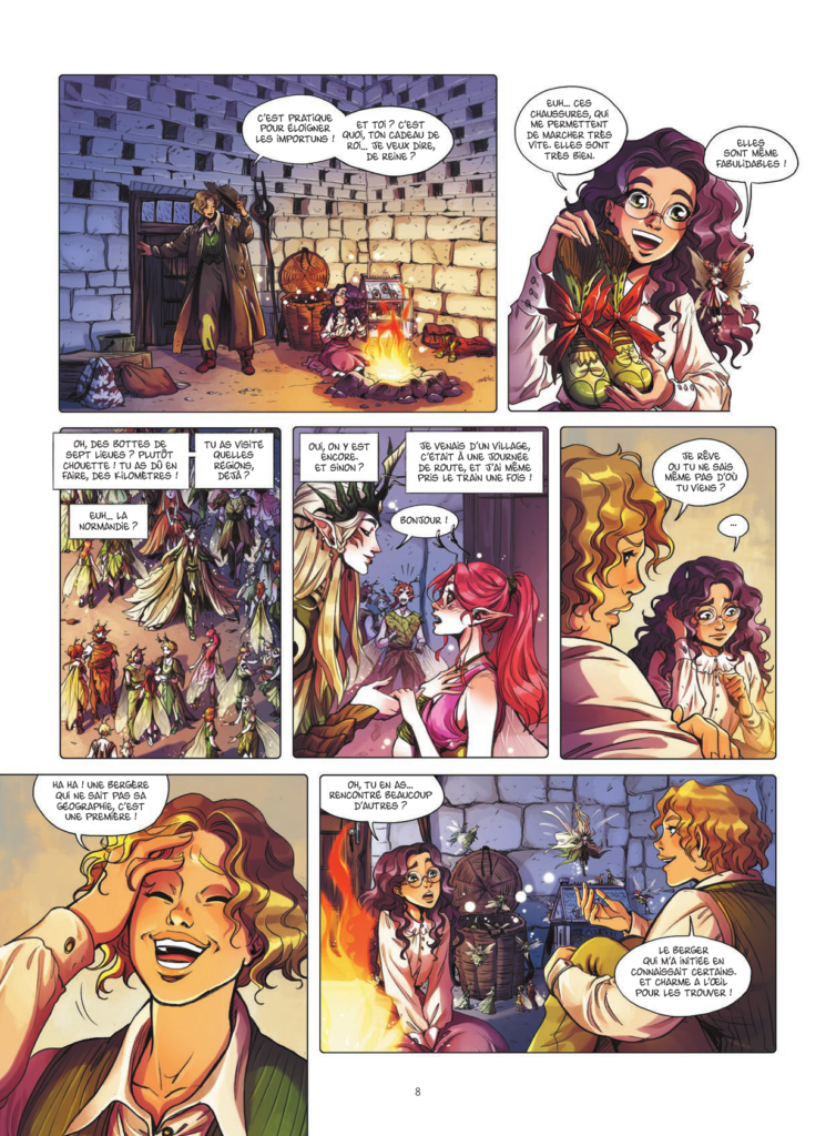Page 8 de l'album Le Trésor des reines