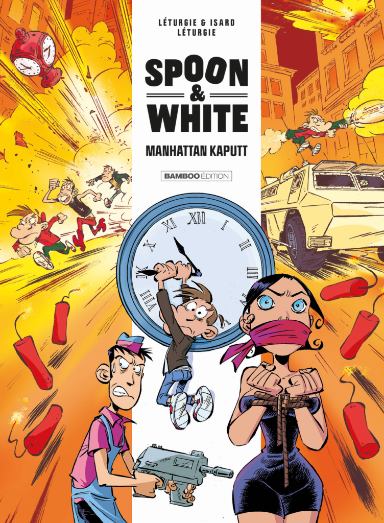 Couverture de Spoon & White tome 7 : Manhattan Kaputt