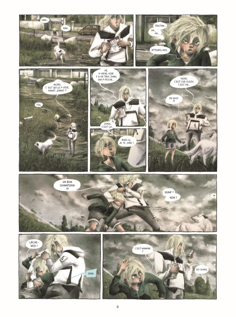 Page 6 du tome 1 de Bordeterre