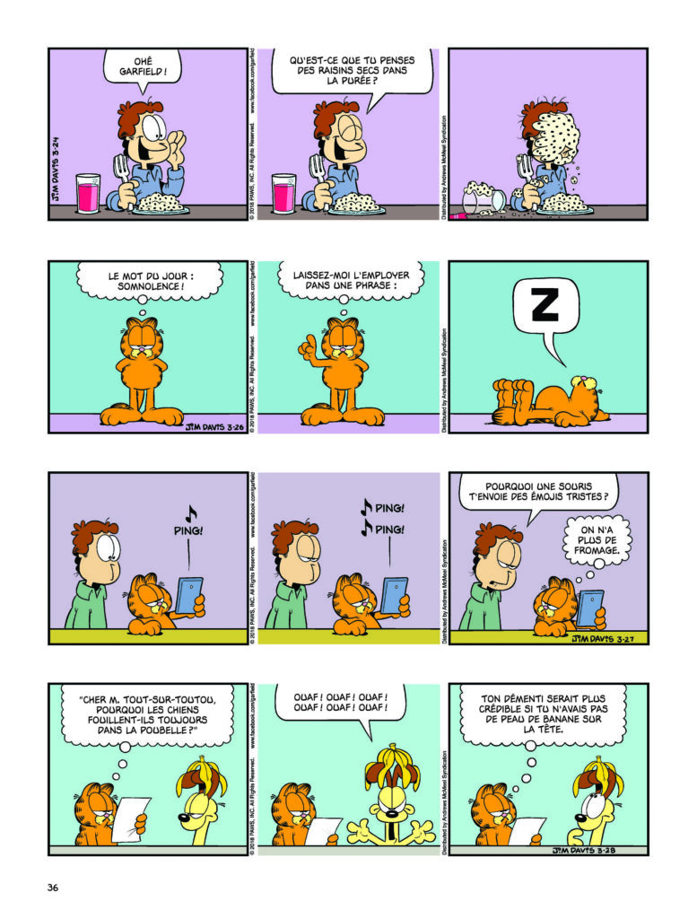 Garfield tome 77 page 36