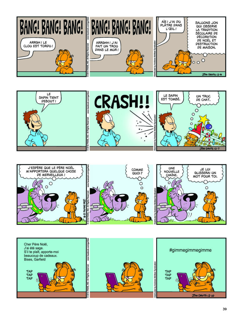 Garfield tome 77 page 39