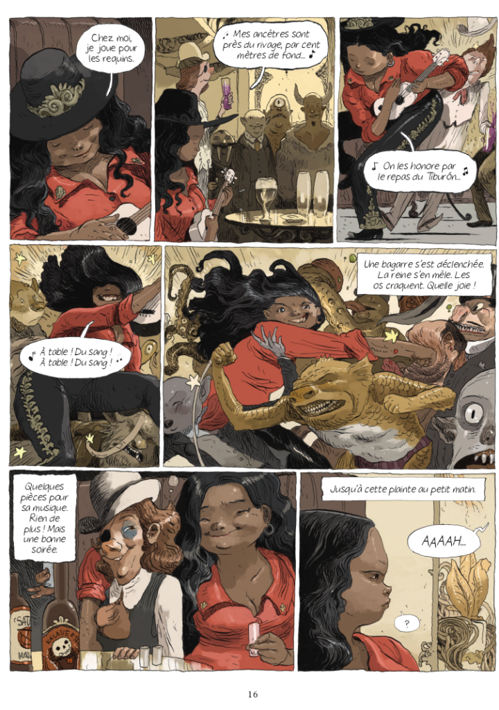 Le Paris des dragons Joann Sfar et Tony Sandoval planche 16