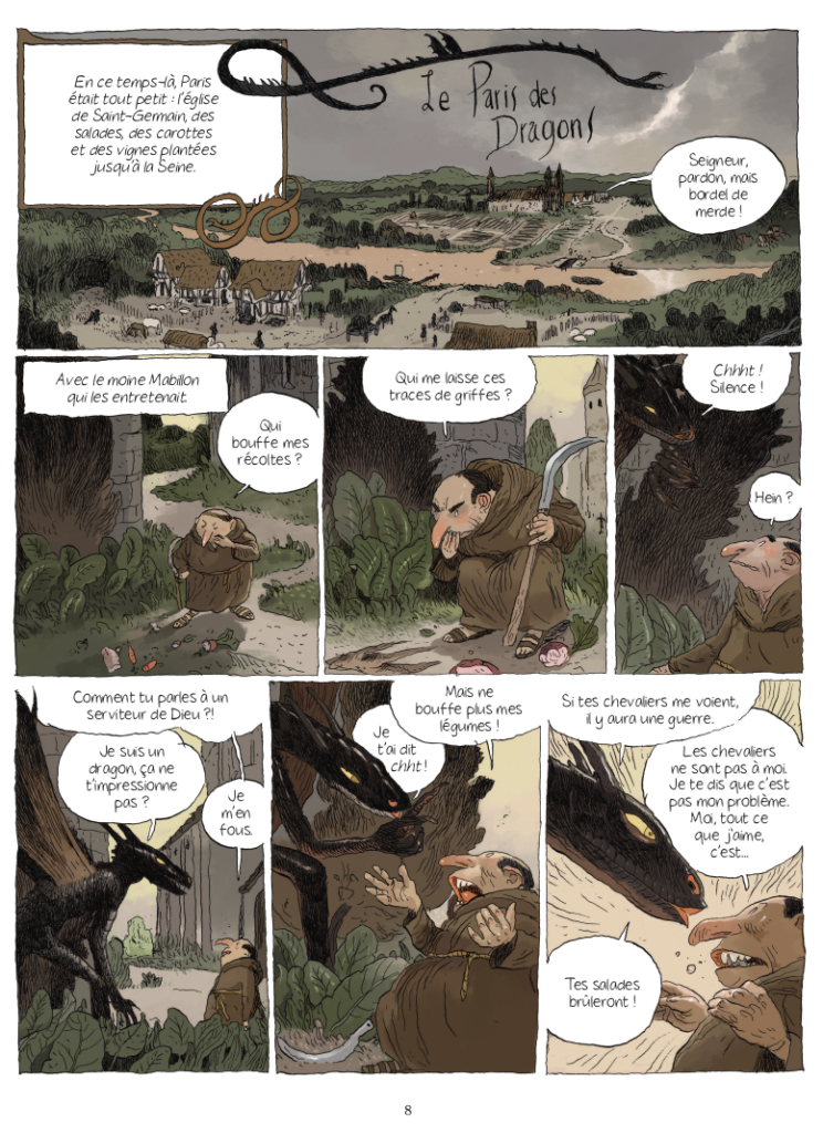 Le Paris des dragons Joann Sfar et Tony Sandoval planche 8