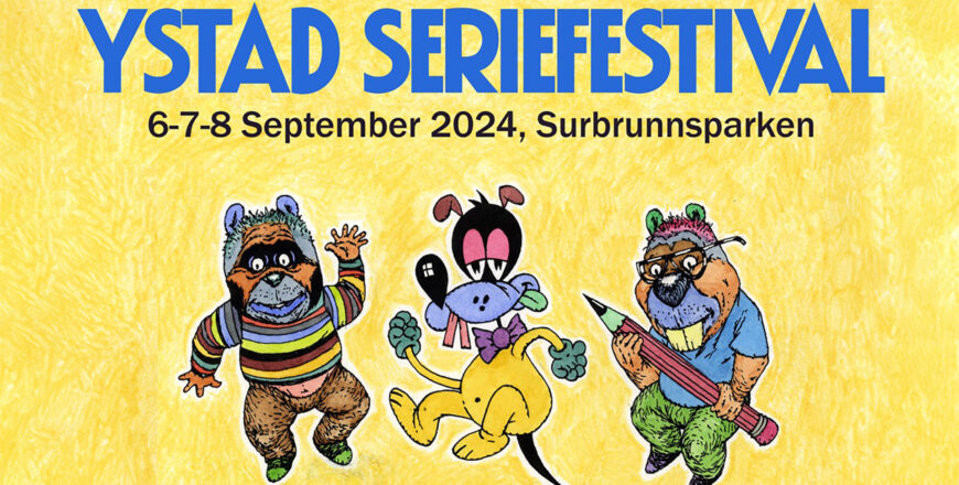 Suède : le festival de la bande dessinée d’Ystad 2024