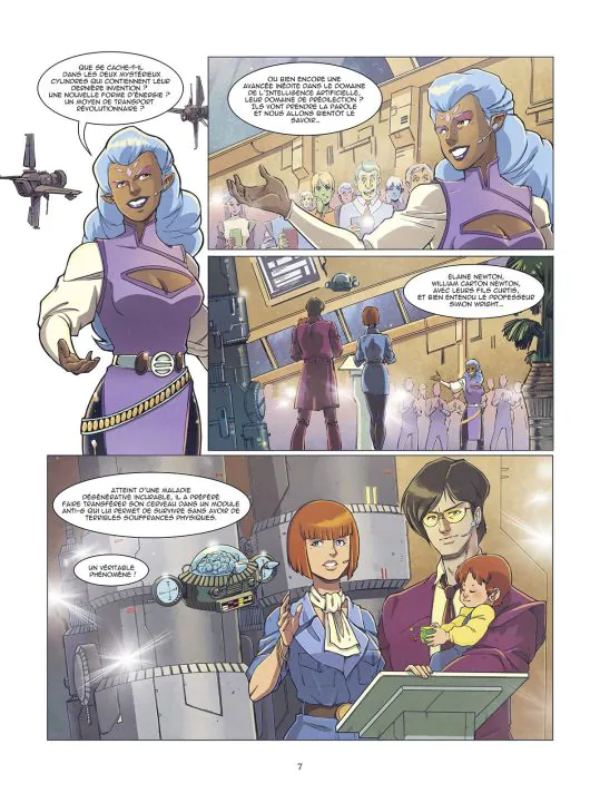 Capitaine Flam L'empereur éternel planche 7