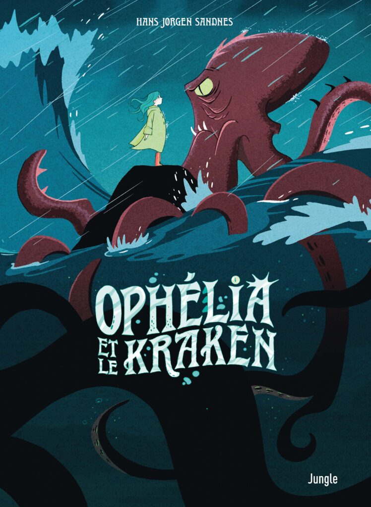 Ophélia et le kraken couverture