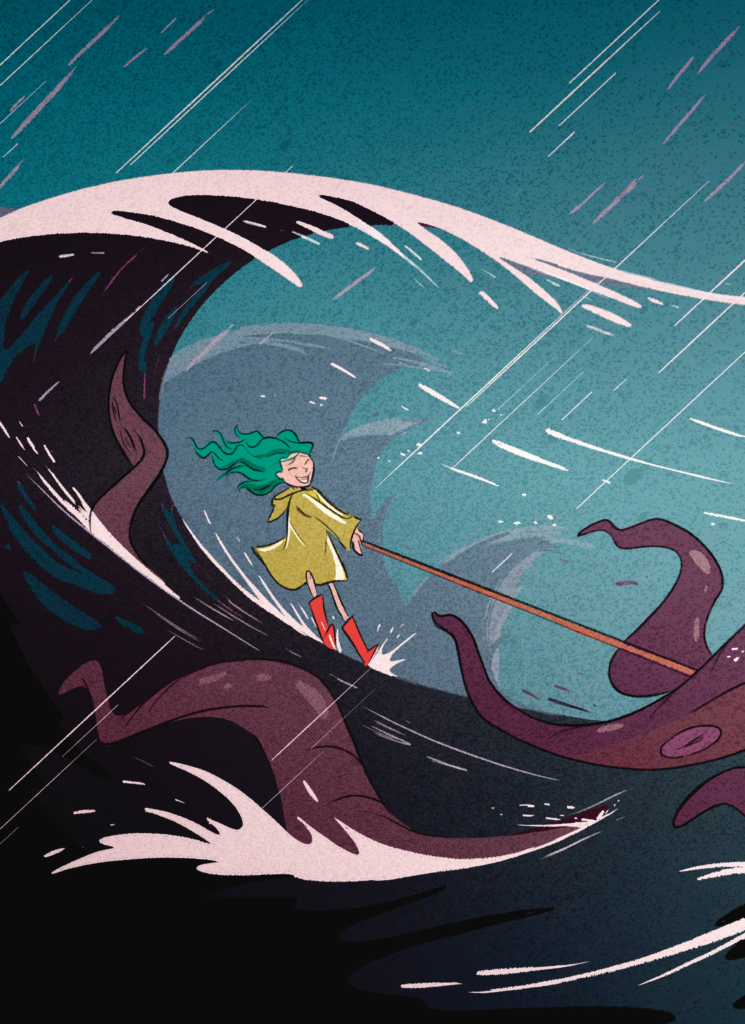 Ophélia et le kraken planche 84