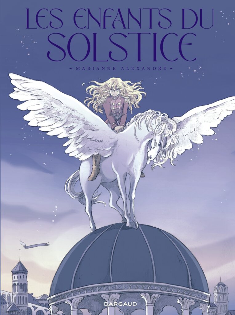 Les Enfants du Solstice Dargaud couverture