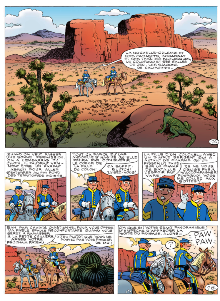 Les Tuniques Bleues tome 68 Dupuis planche