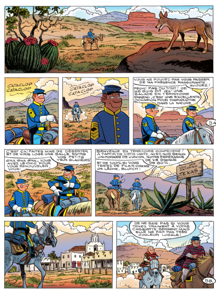 Les Tuniques Bleues tome 68 Dupuis planche