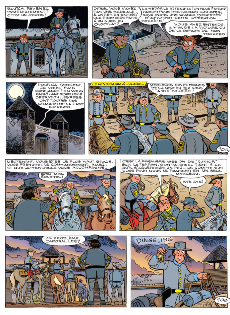 Les Tuniques Bleues tome 68 Dupuis planche