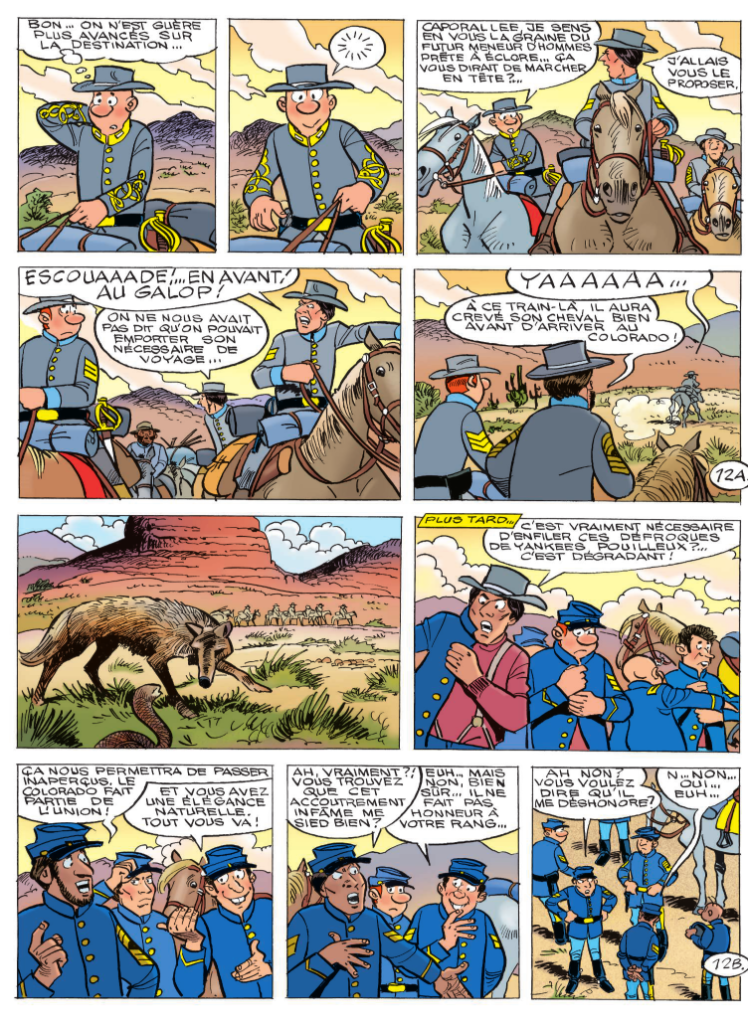 Les Tuniques Bleues tome 68 Dupuis planche