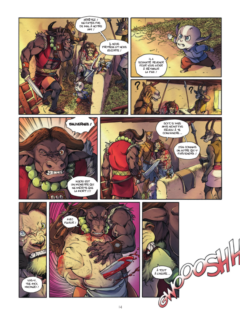 L'Ogre Lion tome 3 Drakoo planche 14