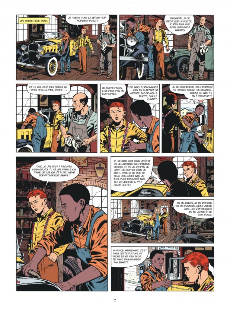 Buck Danny Origines Air Race Pilot Dupuis planche 7