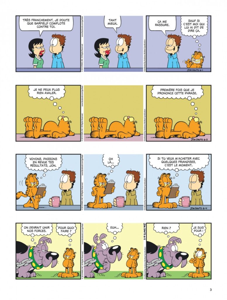 Garfield L'ordre des choses planche 3