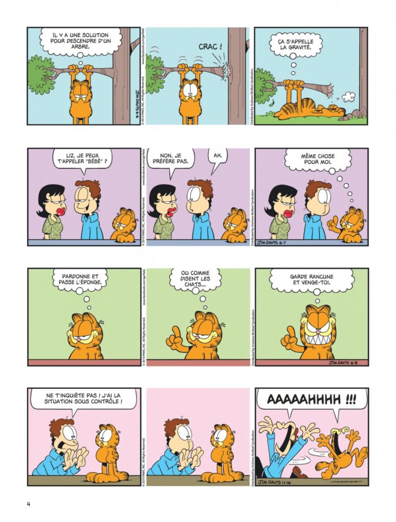 Garfield L'ordre des choses planche 4