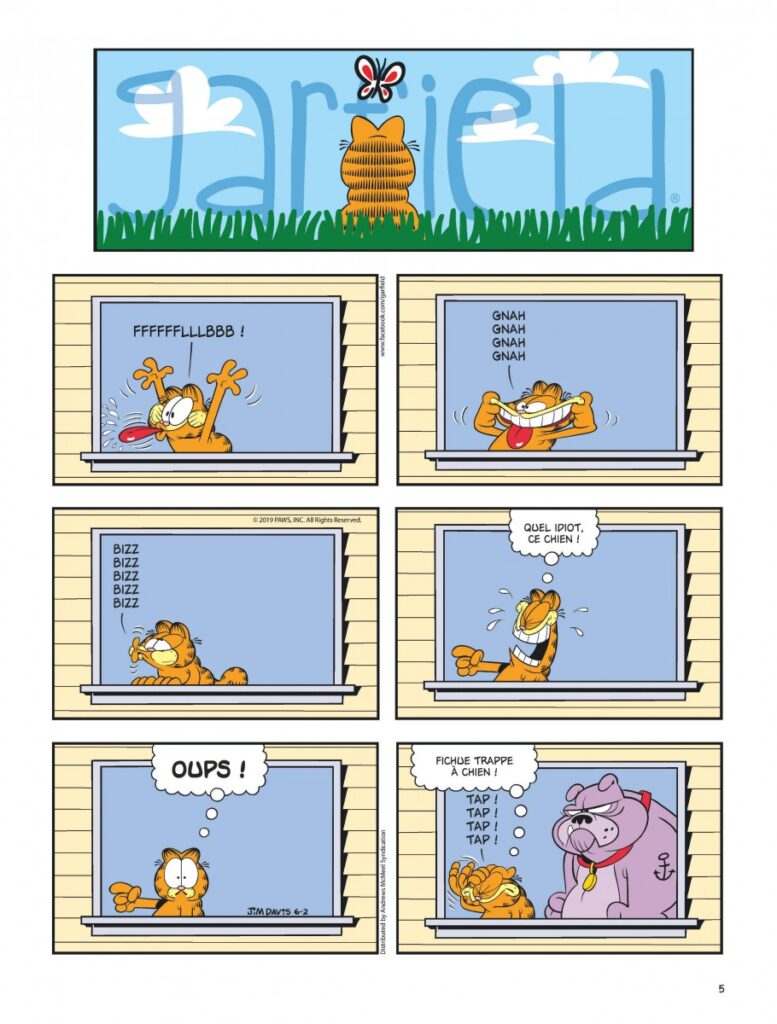 Garfield L'ordre des choses planche 5