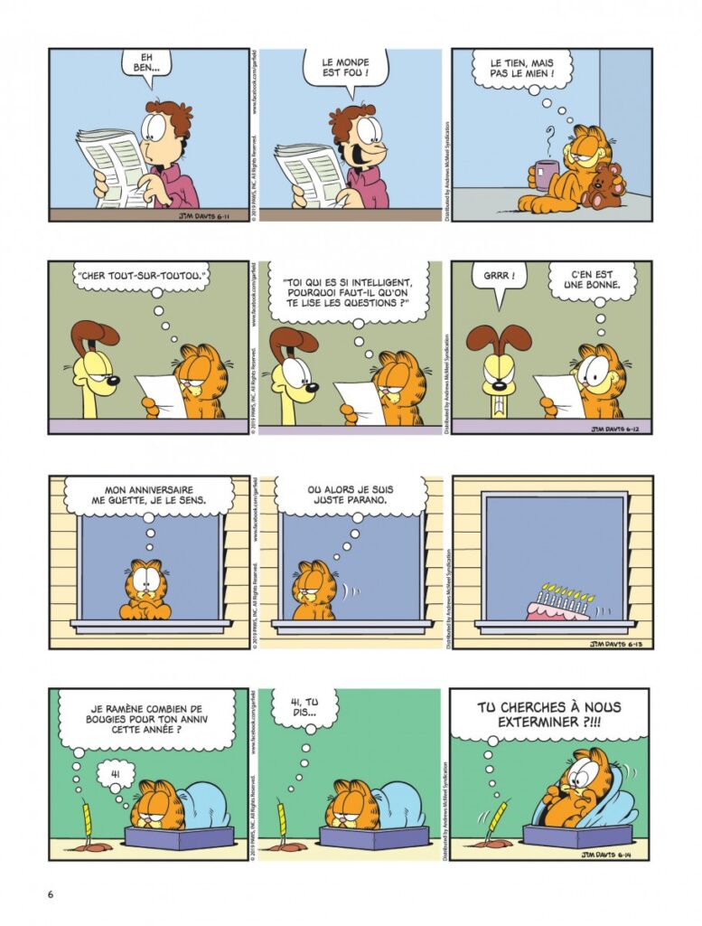 Garfield L'ordre des choses planche 6