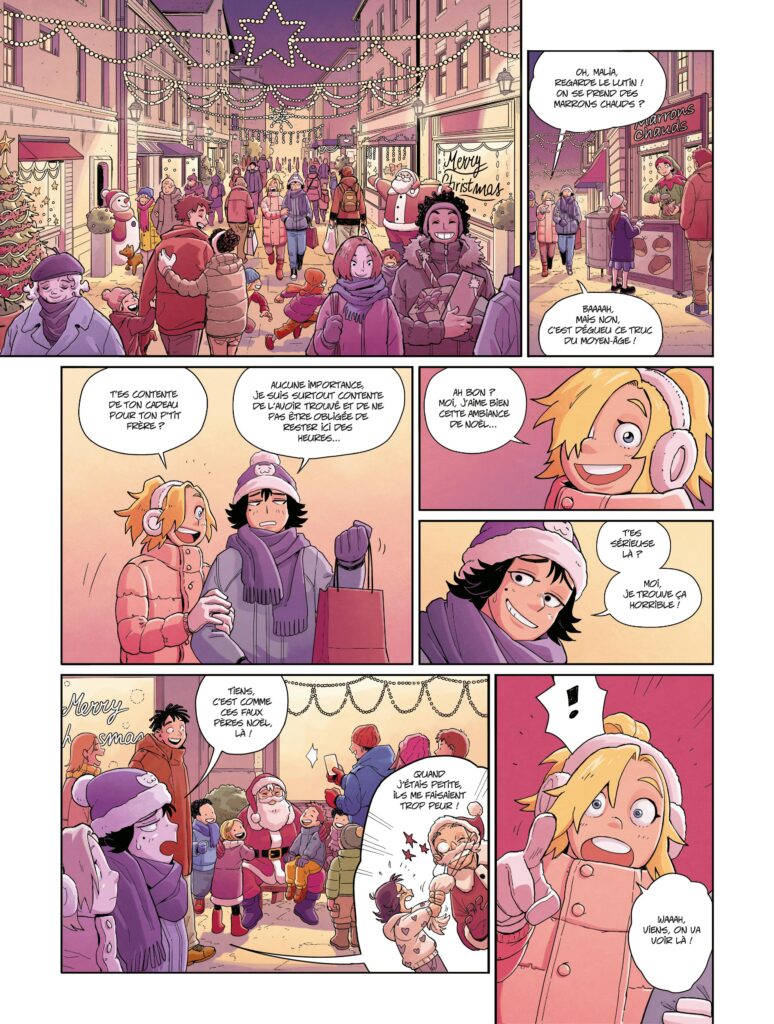 La BD de l'Avent Le Lombard planche