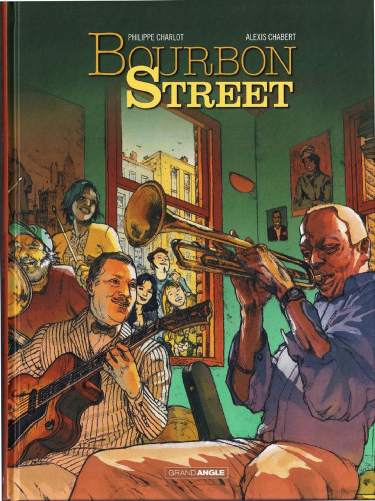 Bourbon Street Philippe Charlot et Alexis Chabert couverture