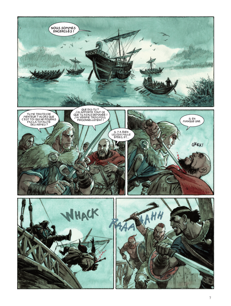 Les Aigles de Rome Livre VII Dargaud planche 7