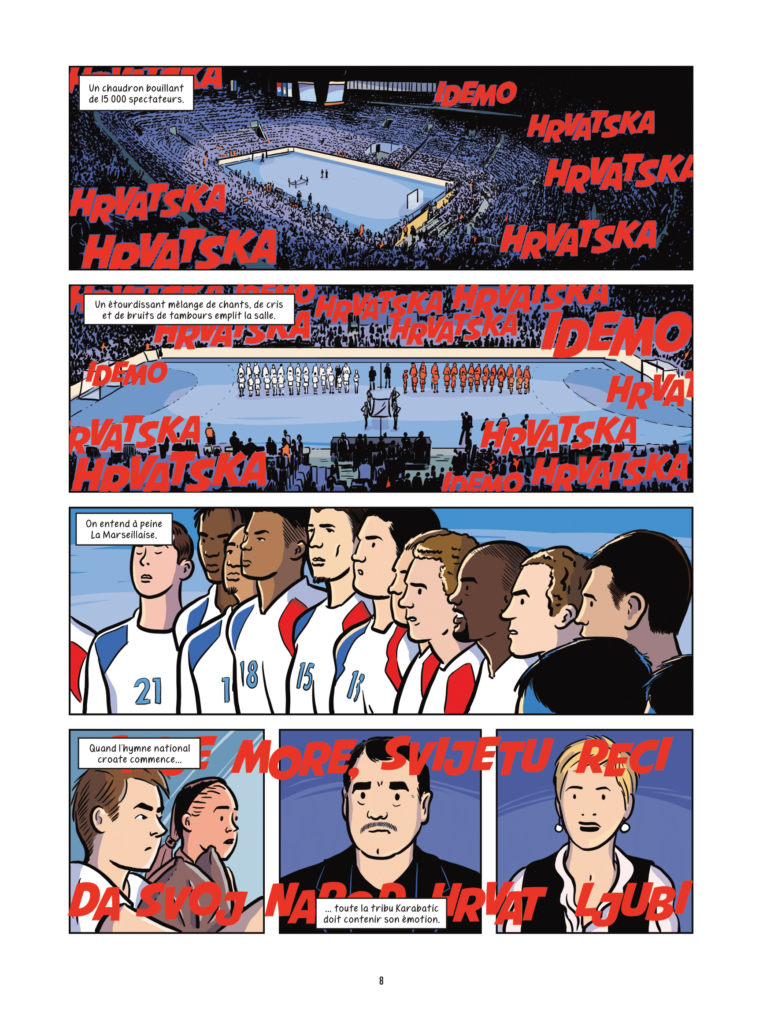 Les frères Karabatic Casterman planche 8