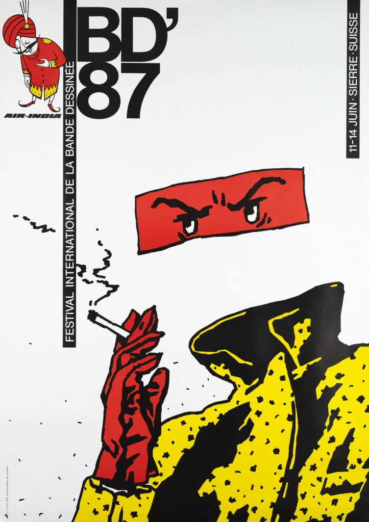 Affiche du festival de Sierre de 1987