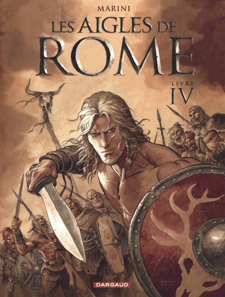 Les Aigles de Rome tome IV Marini couverture