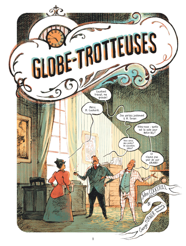 Globe-trotteuses Dargaud planche 11