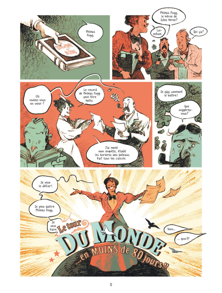 Globe-trotteuses Dargaud planche 12